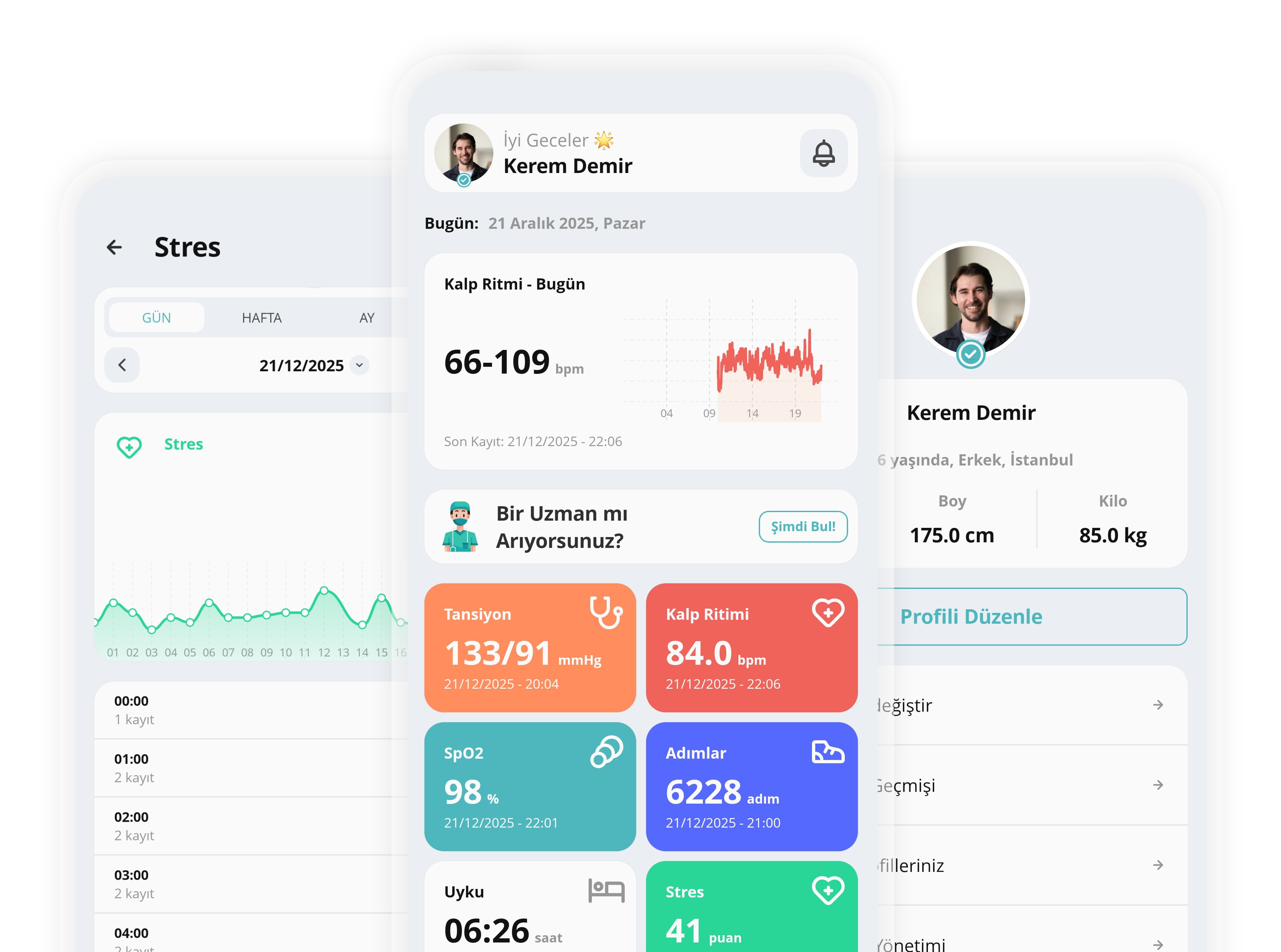 User App Interface